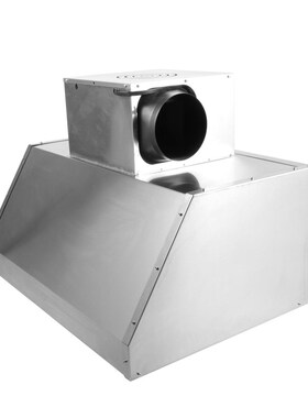 不锈钢油a烟机烟罩 SS#201不锈钢烟罩 高级商业厨房食堂大型油烟