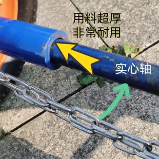 石墩车推石球推车石球车推石墩子车K石墩搬运车石球搬运车