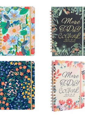 Premium Thick Paper January - December 20M22 Planner 2022 wi