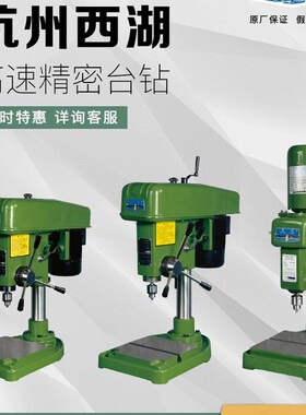 。杭州西湖高速台钻工业级小型精密台式钻床220vZWG-4Q Z406C Z40