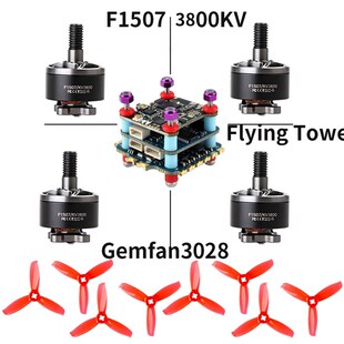 Razer 3028 Foxeer Gemfan 3800KV Ff1507 Motor Micro