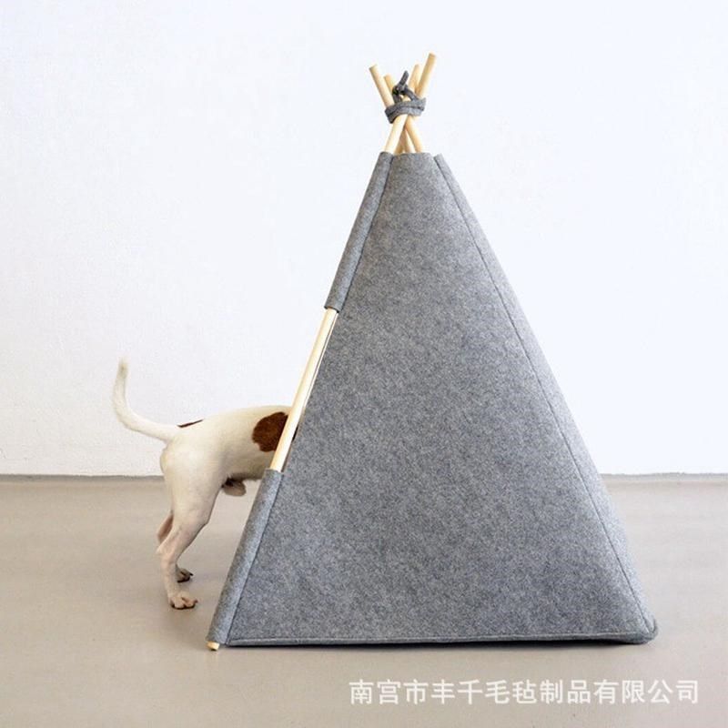 可拆洗半封闭式新款毛毡猫窝供应透气折叠L四季通用毛毡宠物猫窝,宠物/宠物食品及用品,猫笼子/猫别墅,淘宝优惠券,粉丝福利购,淘宝优惠卷