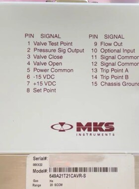 649A21T21CAVR-S,氦气20SCPCM,20Torr
