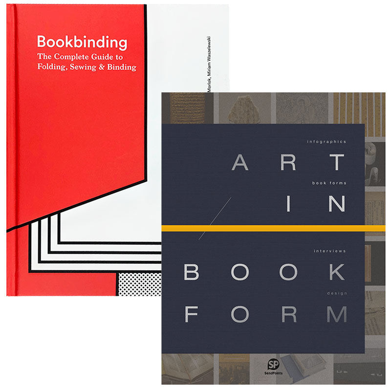 【现货】SendPoints ART IN BOOK FORM书籍形态艺术+图书装帧完整指南 书籍装帧设计工艺案例全集英文原版进口书套装