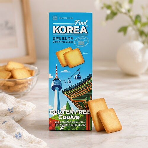 韩国XOCOSILOK无麸质杏仁饼干