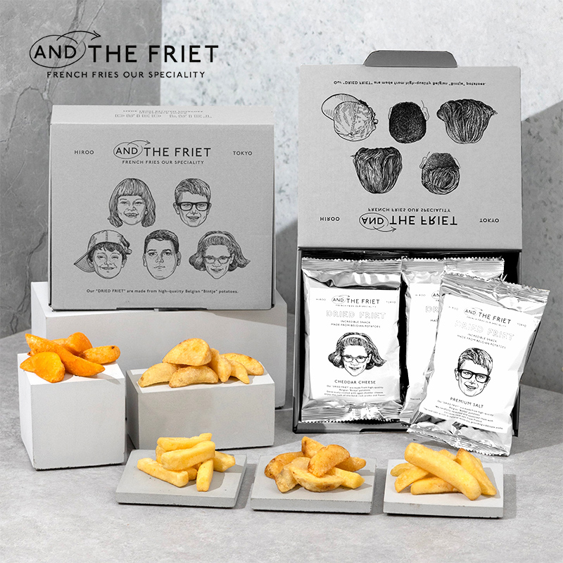 现货银座ANDTHEFRIET神仙薯条黑松露酥脆点心网红伴手礼进口零食