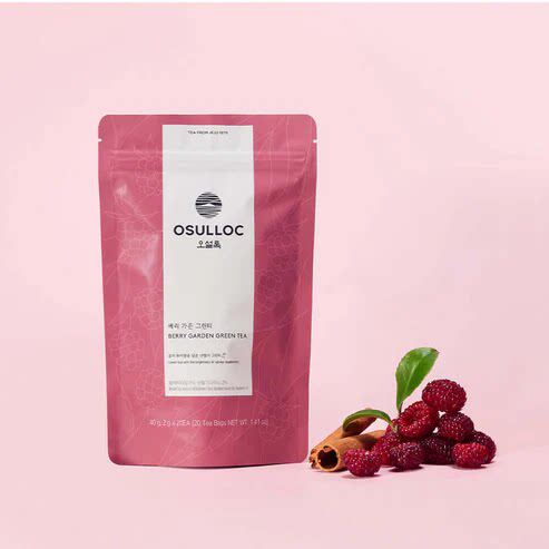 OSULLOC韩国进口茶包绿茶袋装天然花草茶即泡花茶独立小包装