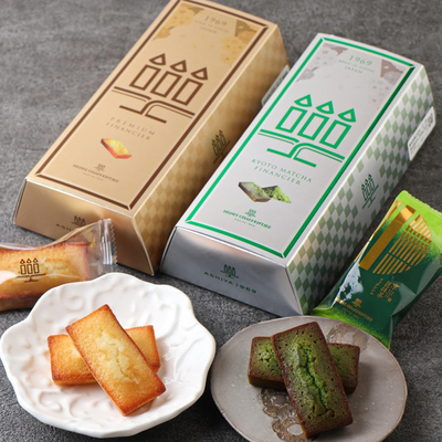 日本Henri Charpentier机场限定抹茶费南雪蛋糕金块礼盒装零食