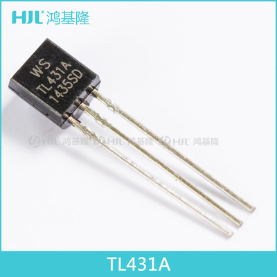 国产WS直插稳压三极管TL431A TO-92插件三端稳压管WSTL431A稳压IC