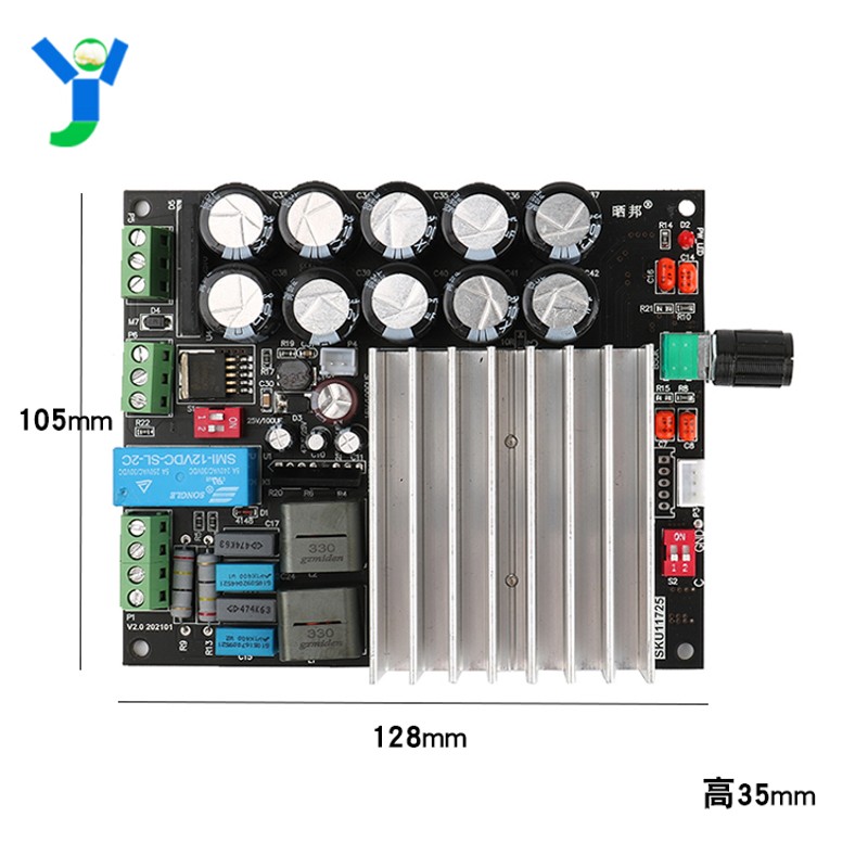 TDA8954大功率数字功放板210W*2发烧级2.0成品D类双声道超TDA8950