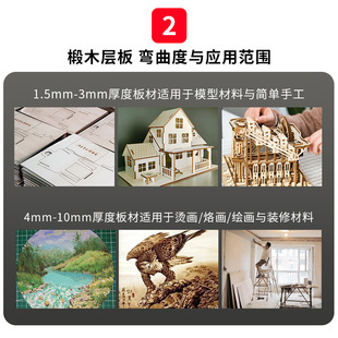 椴木层板三合板五合板多层胶合板橱柜隔板薄木板九厘背板画板切割
