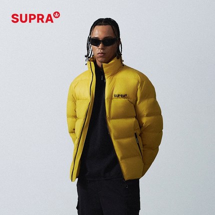SUPRA官方男女同款情侣24秋冬户外运动短款羽绒服DJ30346