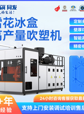 同发冰盒吹塑机 200ML雪花冰盒吹塑机械 吹瓶机生产设备