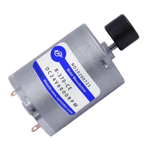 RF-370微型强振动电机 震动器马达大功率 6v12v24v小型按摩器电机