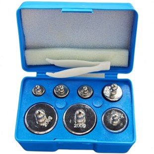 100克 电子天平校准套装 200克 1J000克盒装 500克 马头牌天平砝码