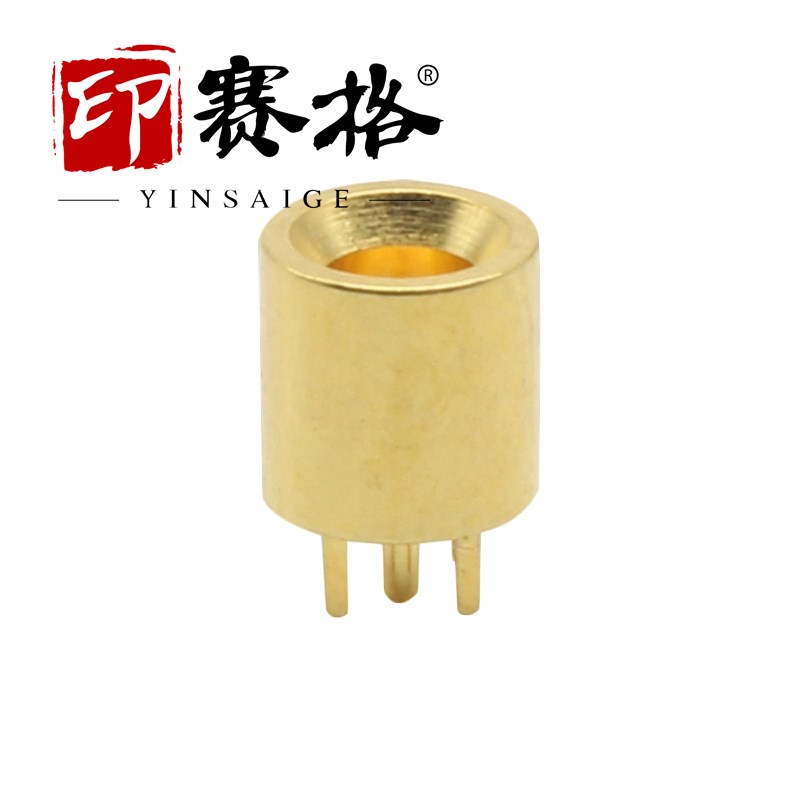 SMP射频连接器 SMP-JHD6公头座子焊PCB板高频18GHZ  GPO接口SMP头