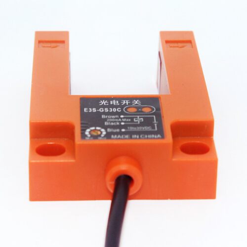 U型槽E3S-GS30C1接近光电感应开关直流常开红外线传感器30MMC4