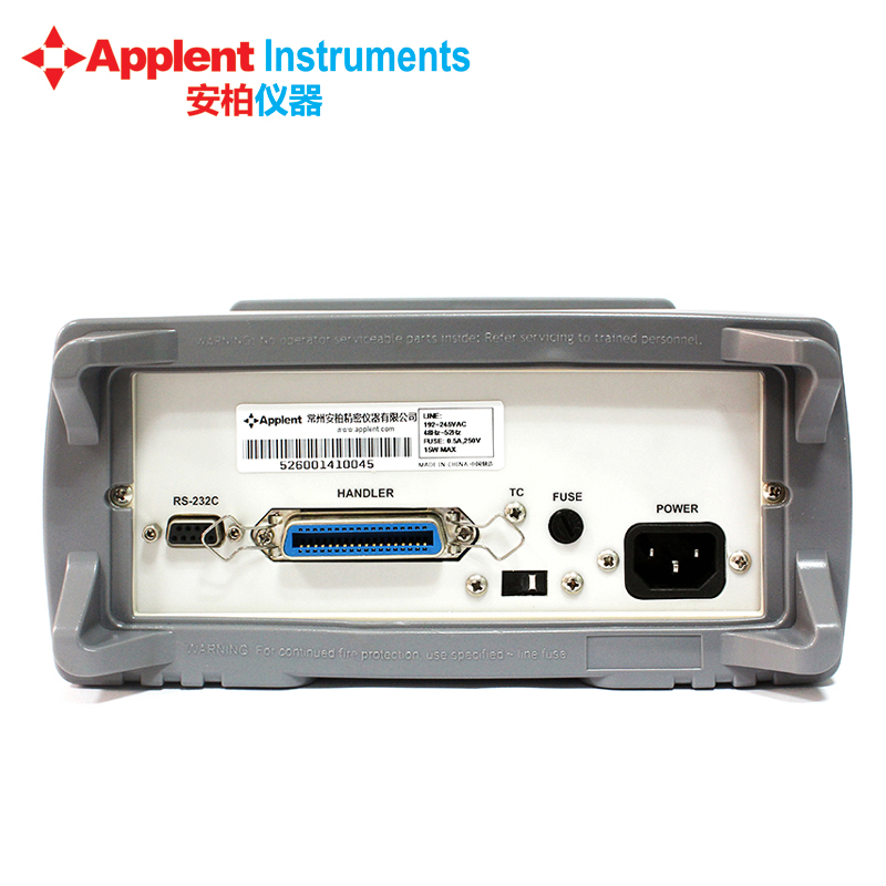 常州安柏 电池内阻测试仪AT5u26 AT526B AT527 交流低电阻测试仪