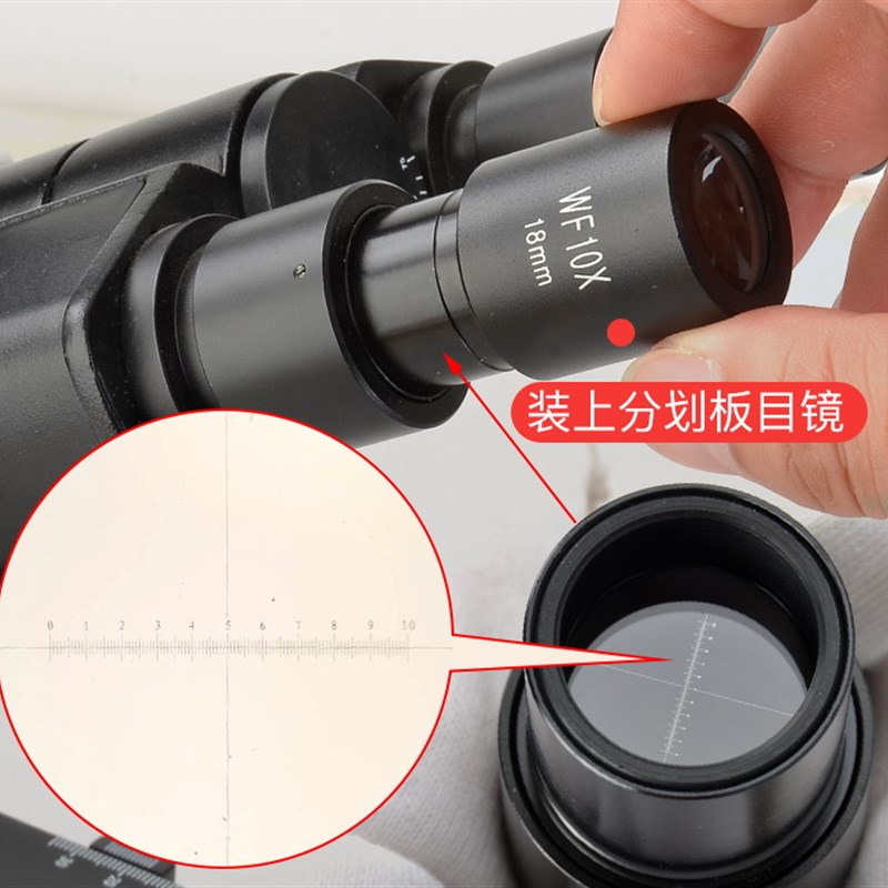 高眼点广角目镜 SWF10X视场22/23大视野体视显微镜配件通用 包邮