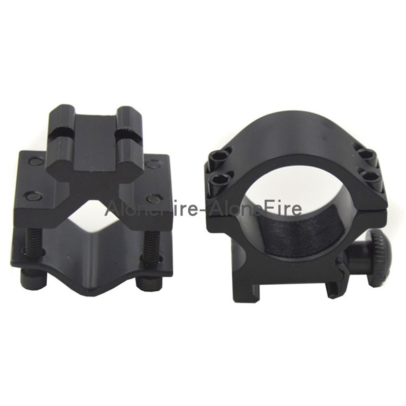 25mm铝合金夹子 八字夹 8字管夹双管固定夹手电筒灯夹具支架 k185