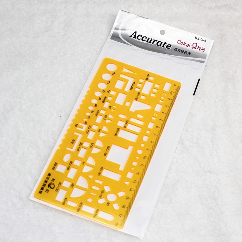 建筑设计绘图 制图工具模板套尺 家俱圆 椭圆 曲线板 比例尺