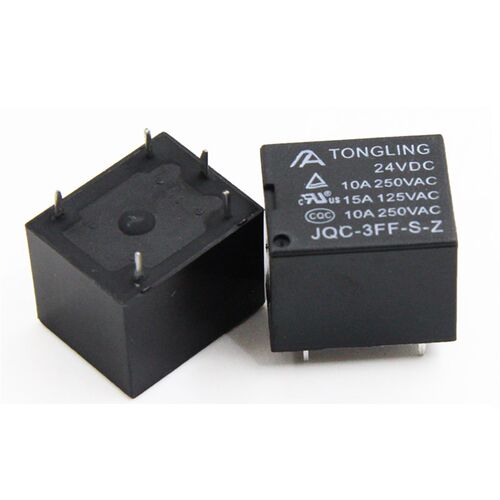电饭煲 空调继电器12v 5V 6V 9v 24V4脚直流10A电磁T73 3FF SRD