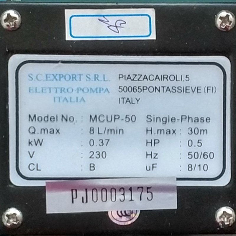 循环冷却水箱水泵WRA/WRC不锈钢水泵MCUP-50氩弧焊机水箱水泵380v