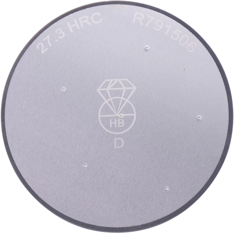 钻石牌洛氏硬度标准块HRC硬度计校准测试校验块HRB钢球压头C级HRA