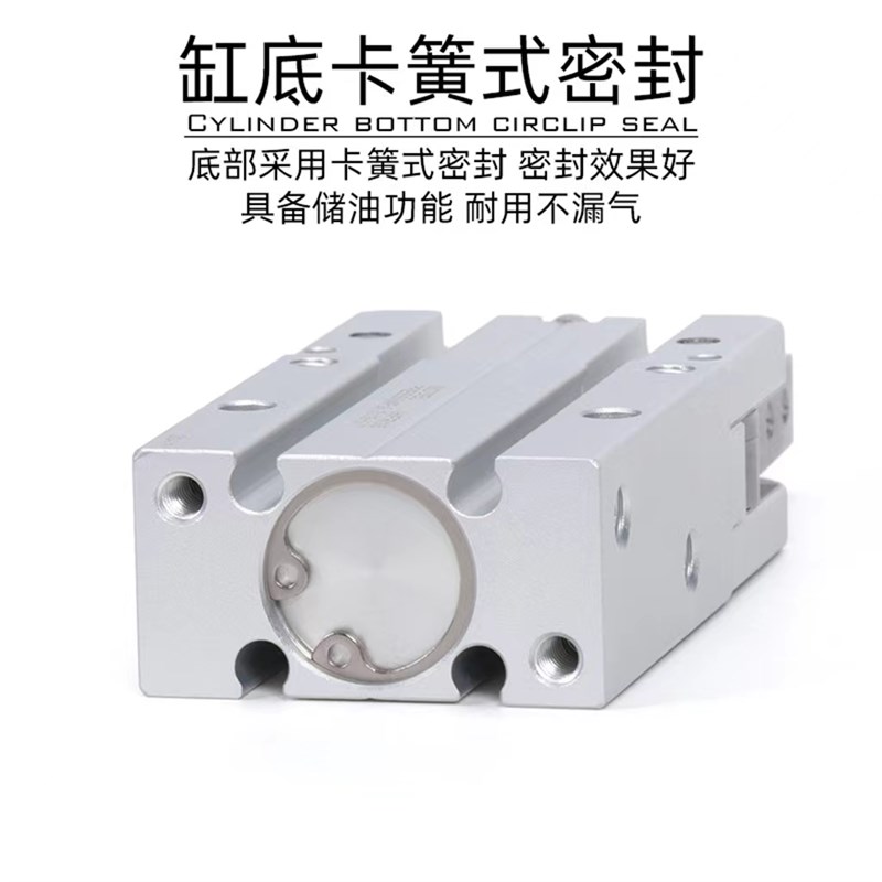 亚德客型气动夹爪手指气缸HFR16N 10 20 25 32 开闭180度机械夹具