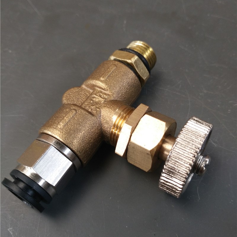 纸箱机械配件HL2002德胜气动单向隔膜泵气动铜质阀门气阀