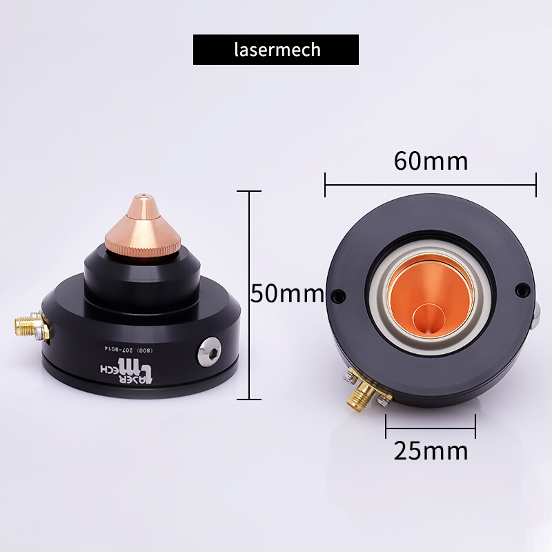 电容头喷嘴连接件喷嘴锁母lasermech电容传感器激光机电容感应头