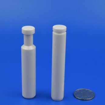 极速新款厂促氧化铝陶瓷棒加工 新款中铭绝缘柱塞V杆过线轮耐磨板