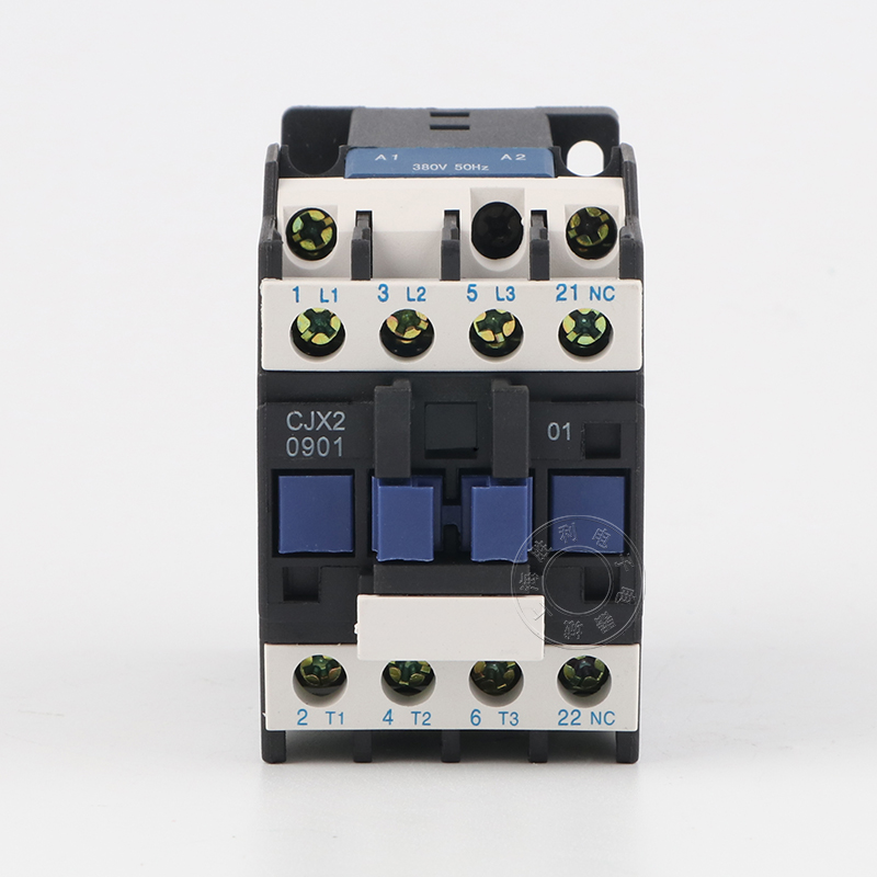 极速LC1-D交流接触器CJX2-0910 接触器0901 三相 3R80V 220V 银点
