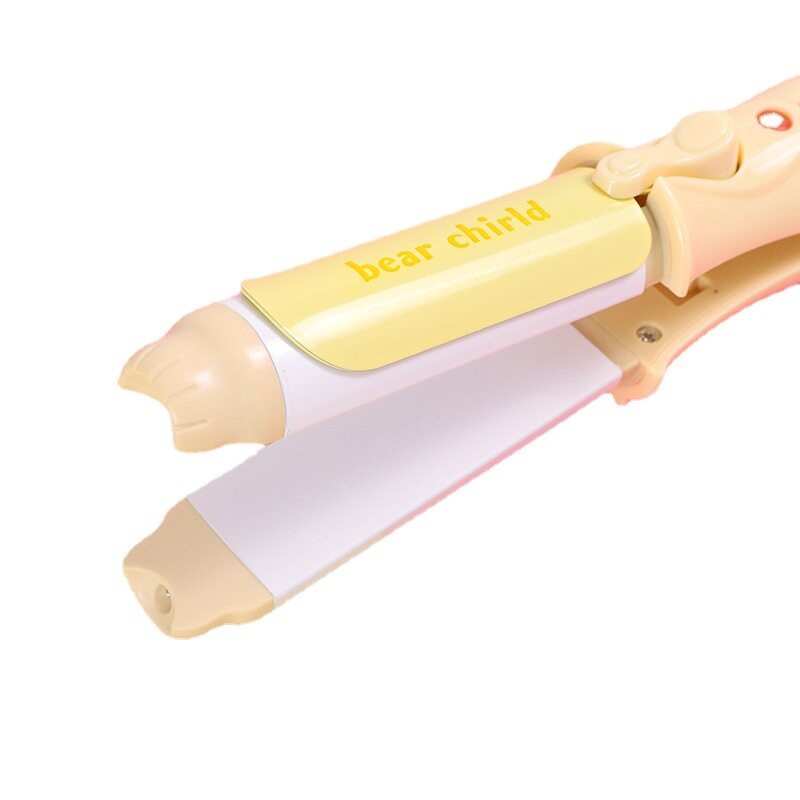 极速创意卡通少女l心卷直两用美发器学生女士卷发器造型刘海直发