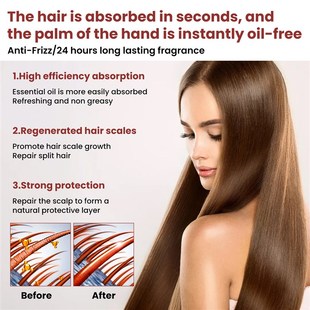 极速70ml Instant Efnfect Hair Care Lotion Frizz Control Hair