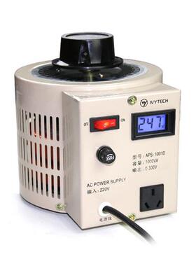 极速艾维a泰科(IVYTECH)调压器 交流调压电源/0~300V数显稳压器AP
