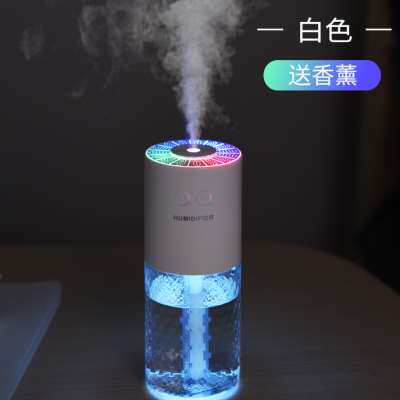 极速车载加湿器香薰氛围灯空气净化E器车用一体车内喷雾化机汽车