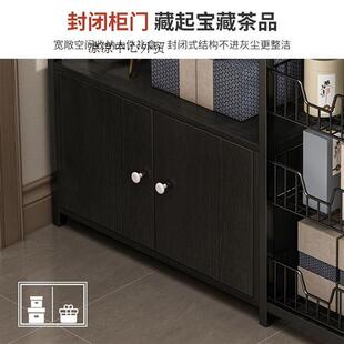 极速茶水柜边几家用n客厅小户型茶桌现代简约边柜侧柜移动小茶台