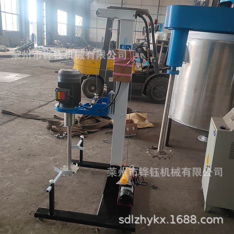 极速定X制小型实验室液压变频高速F工业胶水简易涂料搅拌分散机