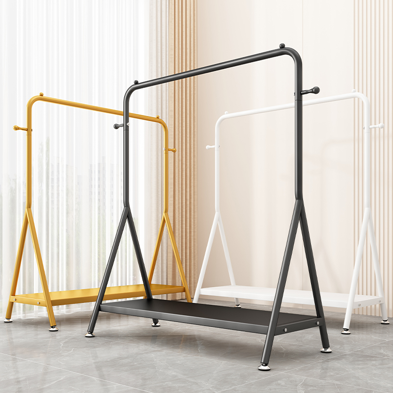 极速挂衣架落地卧室家用衣帽架简B易衣服挂架晾衣架子室内的置物