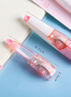 极速Mohamm 2+1 5mm*6m White Out Correction Tape Pen Xwith 2