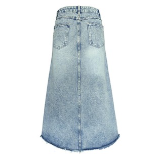 极速Elegant Long Denim Skirt Ladies 2023 LNew Arrival Retro
