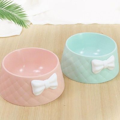 极速Cute Anti-jslip Pet Bowl Colorful for Dog Durable Elegan