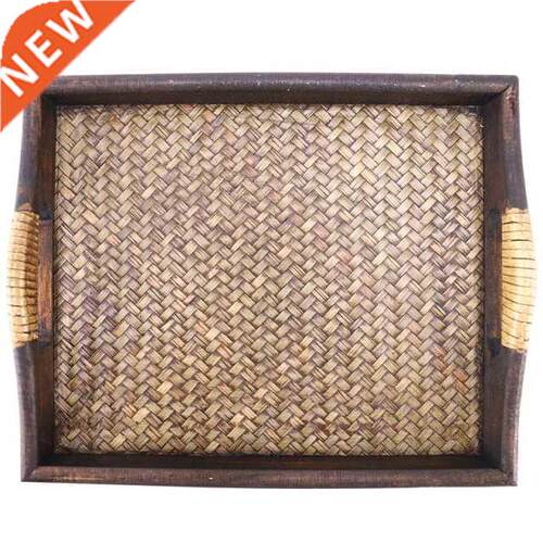 极速Multi-Functional Wooden Serving GTrays With Handle Recta