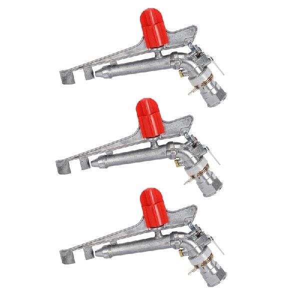 速发3Pcs 1.5 Inch Garden Impact Water 360 Degree Adjustable