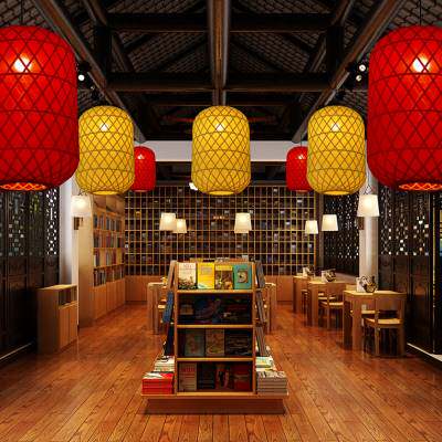 极速手工竹编灯笼广告定制印字饭店D大排档日式竹子餐厅火锅店中