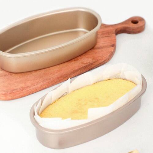 极速Nonstick Oival Cake Pans Heavy Duty Carbon Steel Baking
