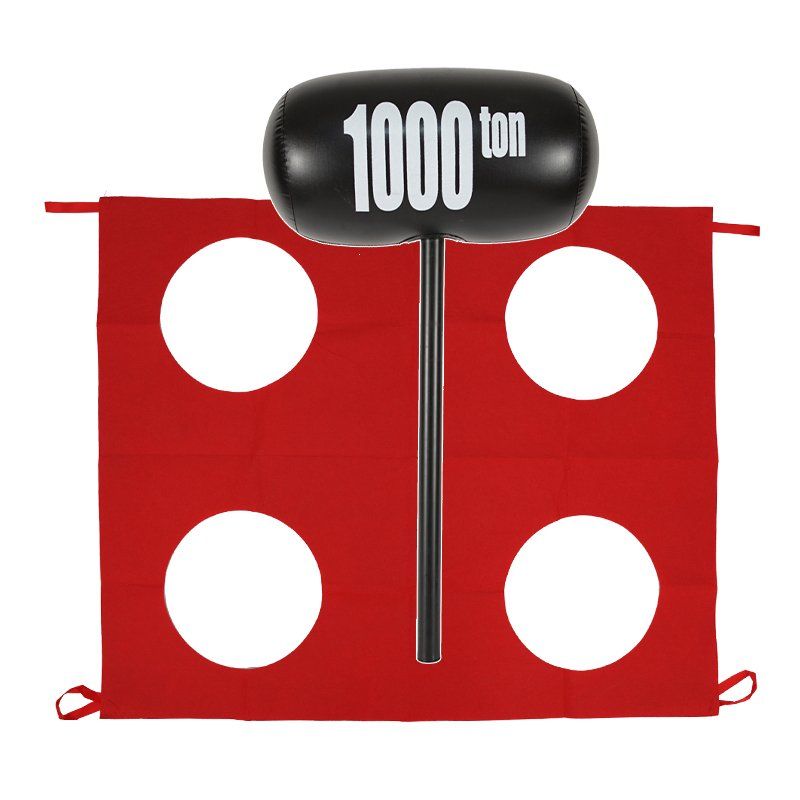 极速婚礼接亲g游戏道具打地鼠充气锤子新郎伴郎团搞笑结婚堵门小