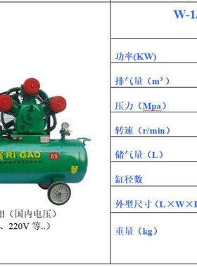 极速新品供应活h塞式空气压缩机 44z0V60HZ甲板船用除锈空压机气