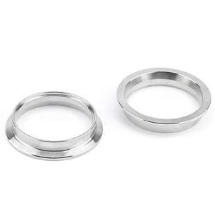 极速厂销汽车不锈钢喉箍304 法兰卡箍 V型美式管道PX抱箍适用于汽